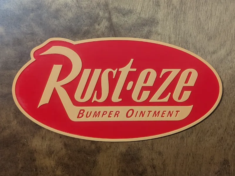 Rust-eze Bumper Ointment Sign