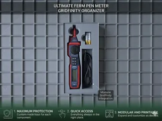 FERM Multimeter Gridfinity Box
