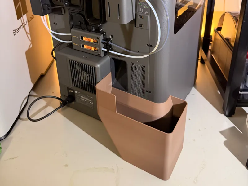 Airflow Poop Bin magnetic X2D Exhaust Fan Kit safe