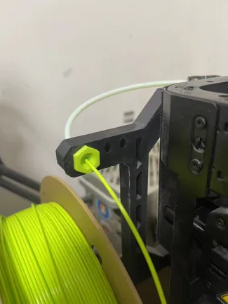 Spool holder for P1 Vision replace Pneumatic fitting PM