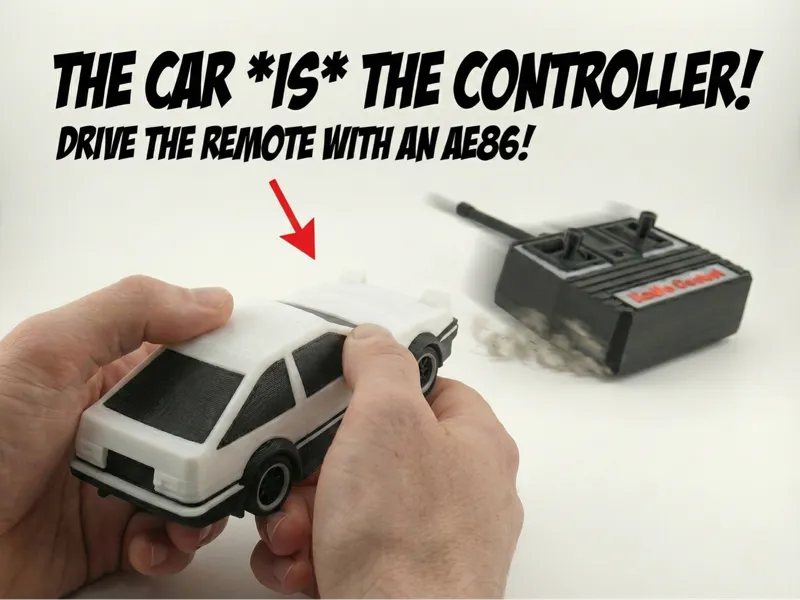 The "Car" Controller: Drive the Remote with AE86