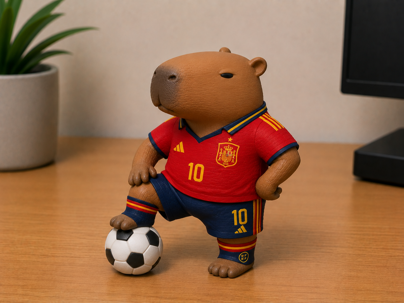 Capibara España copa del mundo de futbol 2026