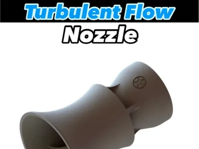 OEM 1/4in Stubby Turbulent Flow Nozzle by Cleven