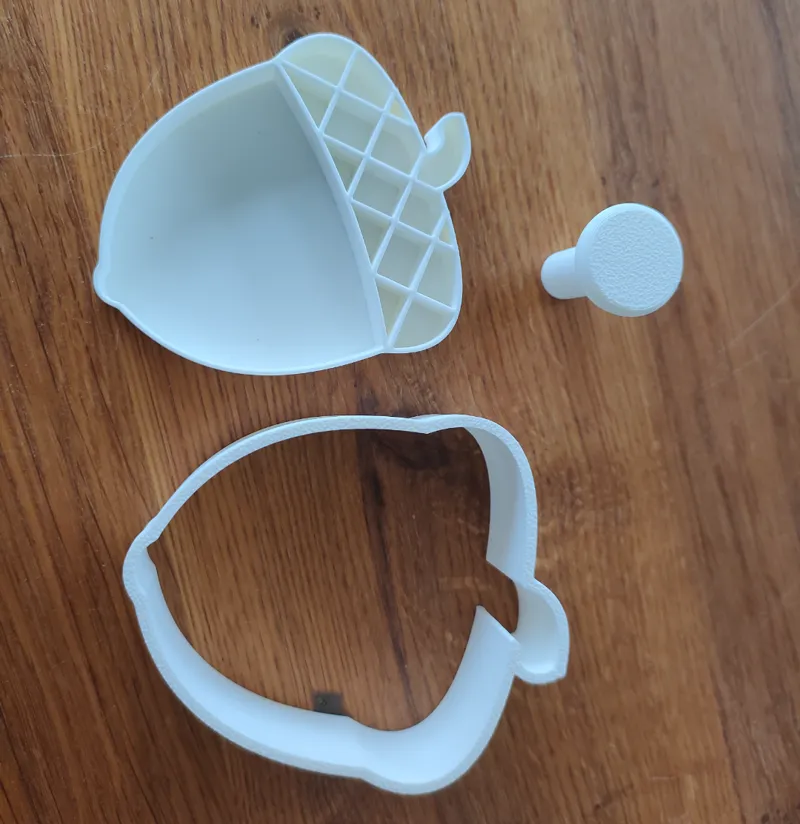 Acorn Cookie Cutter and Stamp