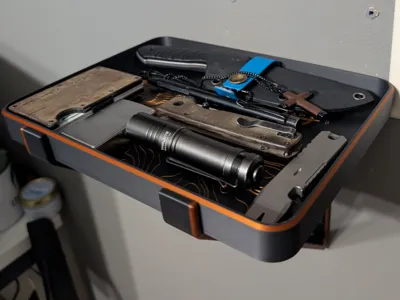 Wall Mount Brackets for EDC Adventure Tray
