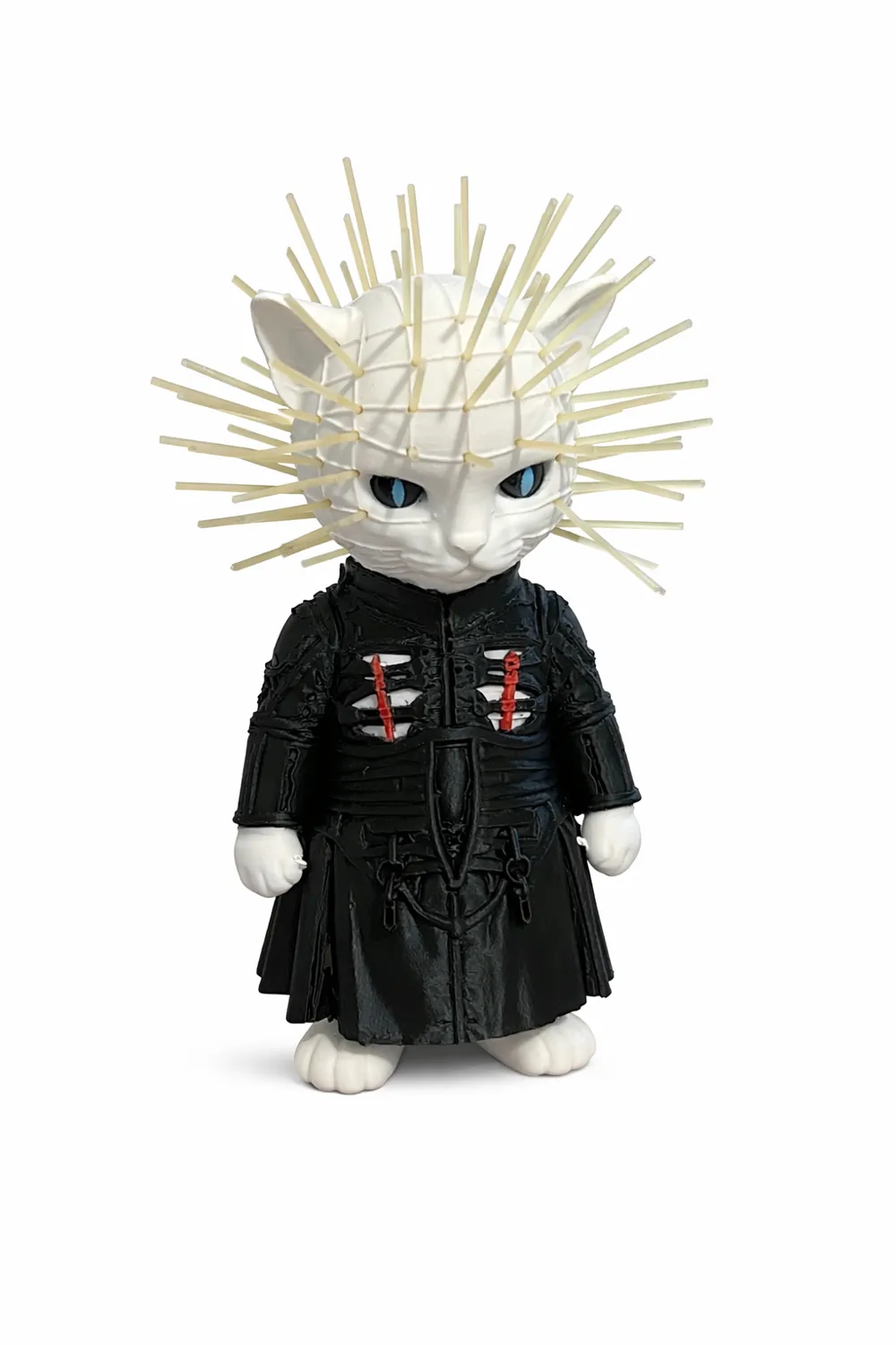 Pinhead Cat Horror - Free 3D Print Model - MakerWorld