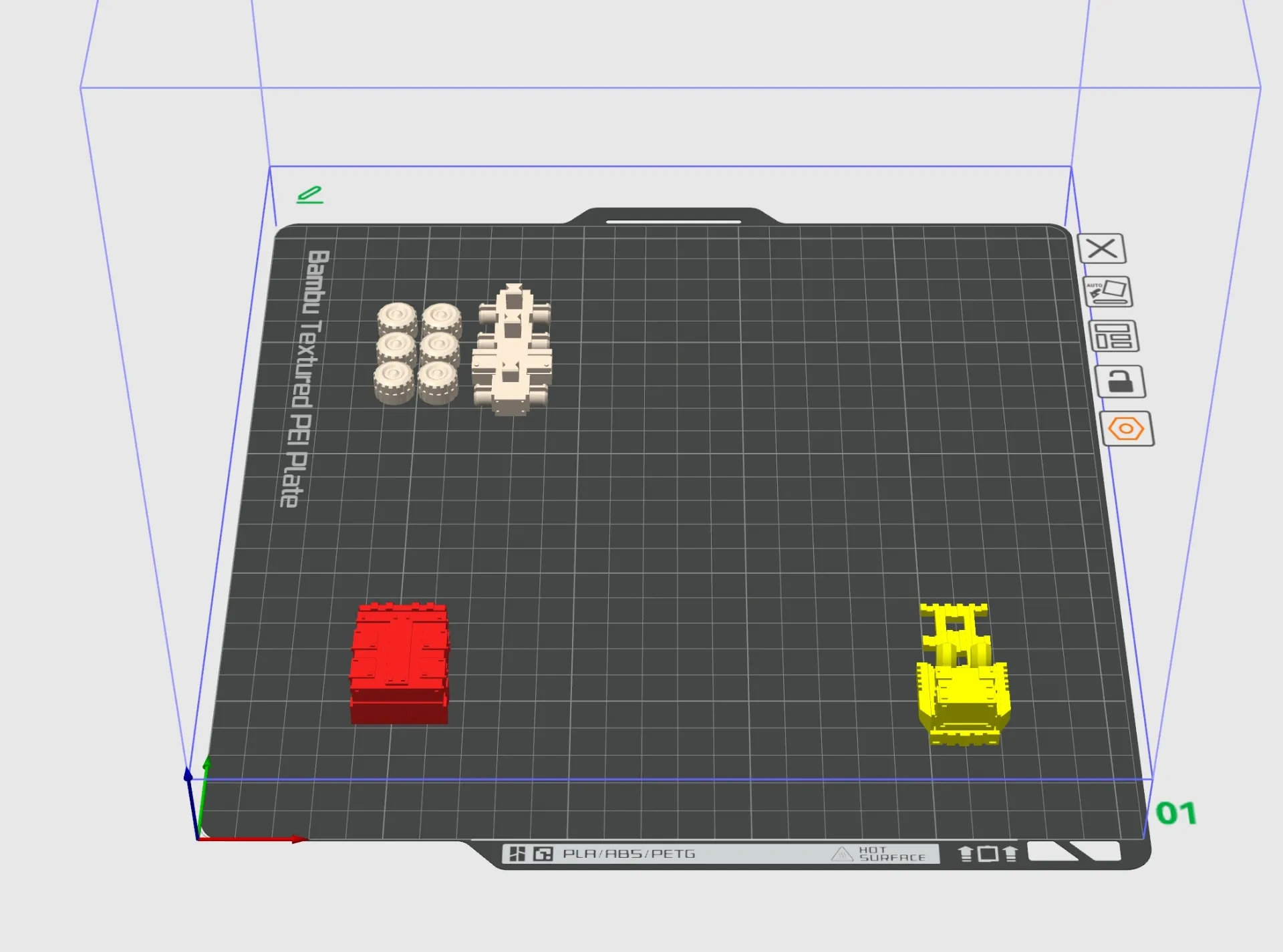 Miniatura 3 do modelo 3D 山海经机甲系列四十四——“领胡”型工程装甲厢式运输车