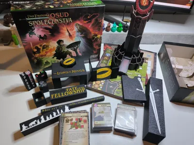 Fate of the Fellowship Board Game Insert