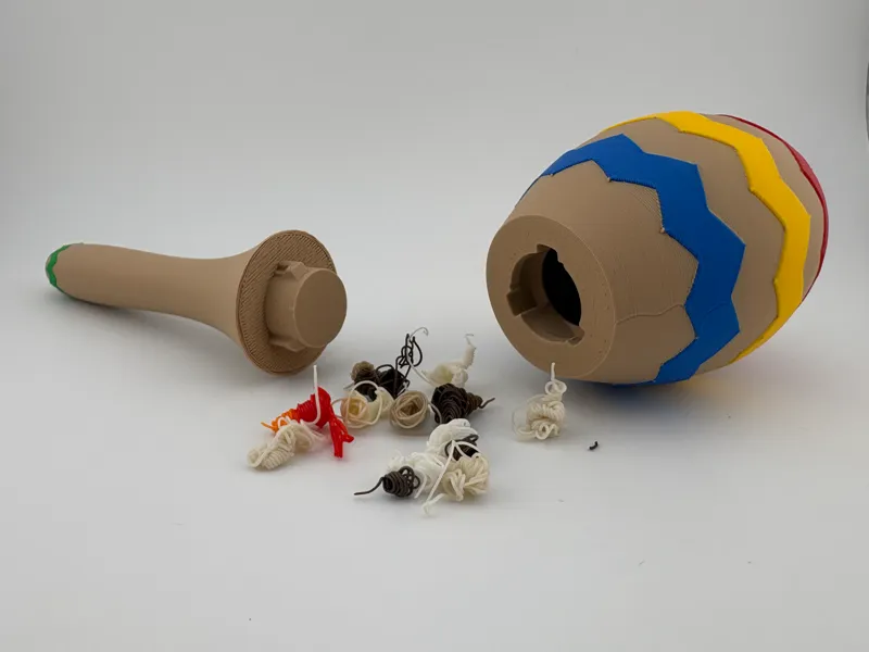 SnapLock Maraca - Stripe Edition