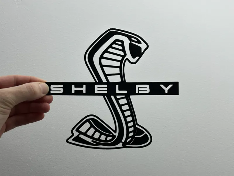 LOGO SHELBY Mustang no ams - wallart