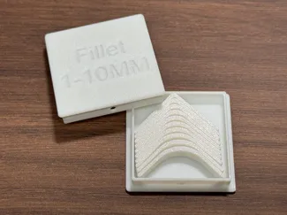 Mini Fillet Measuring Tool with Storage Box
