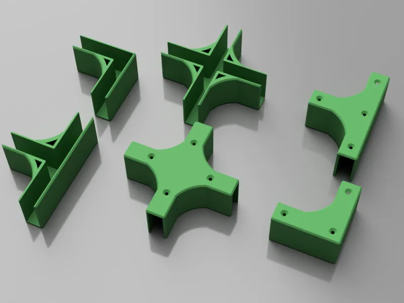 Regal Verbinder / Shelf connectors