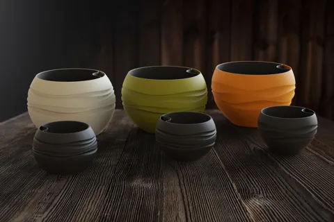 Modern Flow Planter – Self-Watering Pot Collection view 4