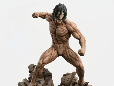Eren Yeager - Attack on Titan - Forma Base