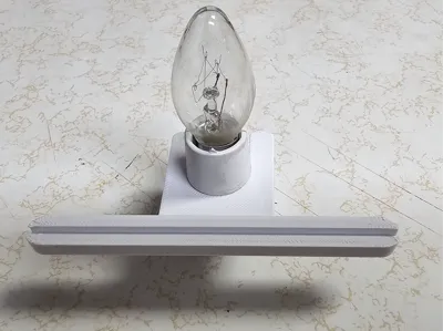 Lithopane Adapter for Nightlight