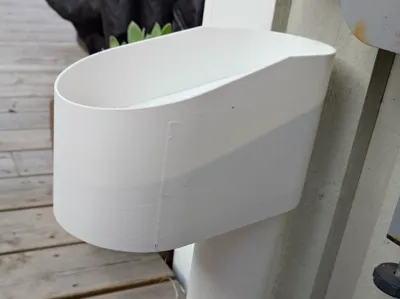 Rain collector for waterbarrels