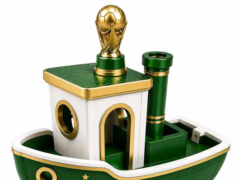 Benchy World Cup. Easy print 