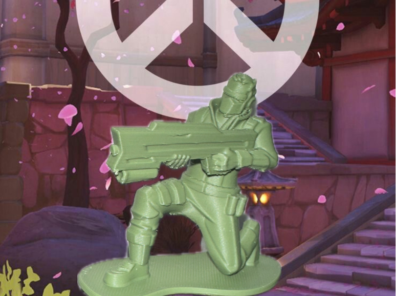 Overwatch Toy Soldier 76 Concept Art OW