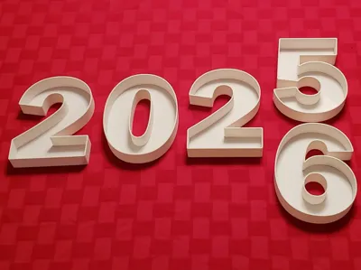 New Year 2025 & 2026 Trays Bowls