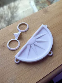 Lunettes et médaillon cosplay Qifrey — photo 5