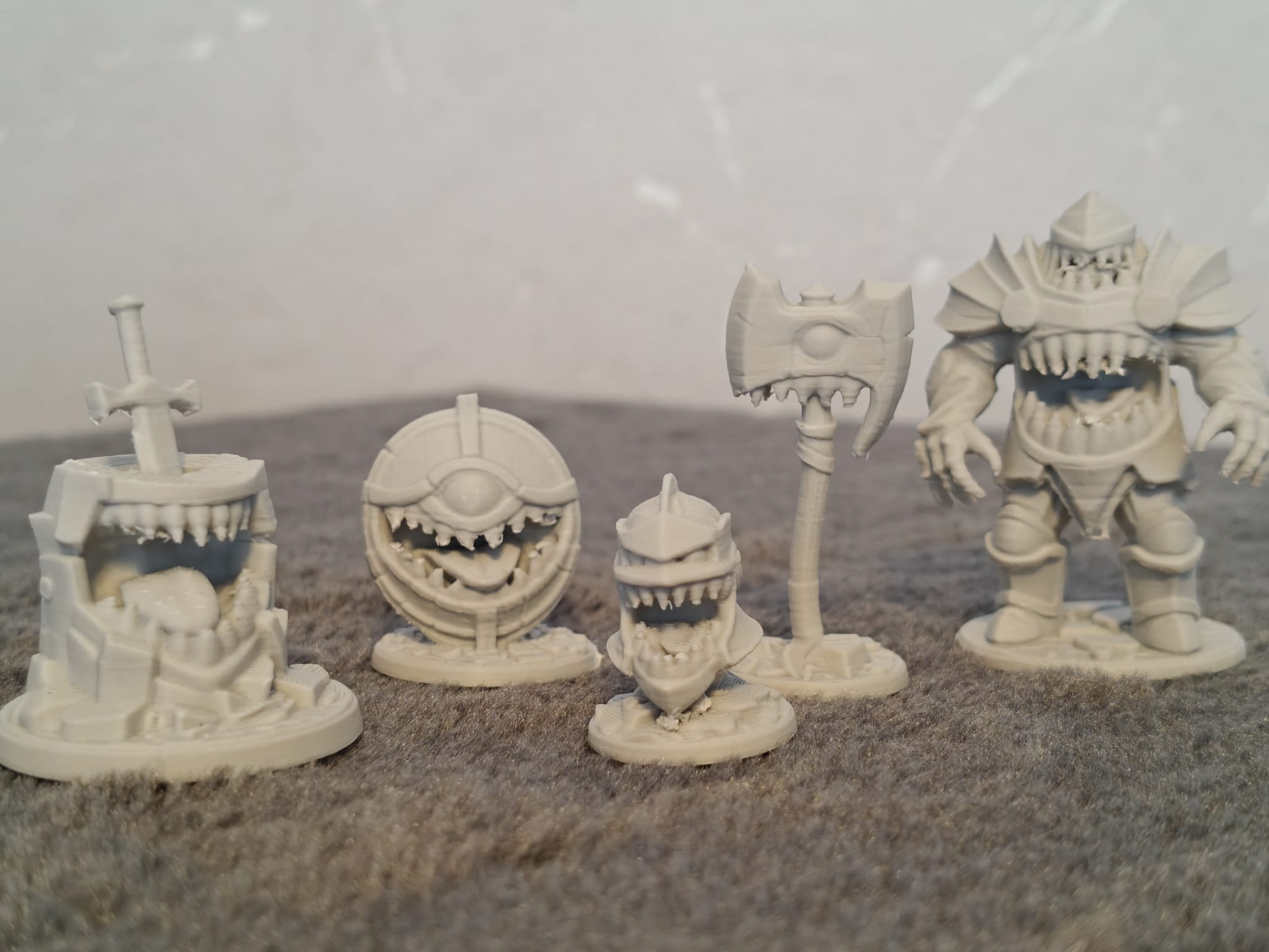DnD armory mimics set