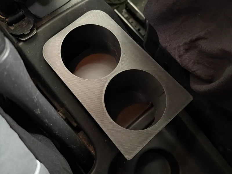 Double can holder for Renault Kangoo 