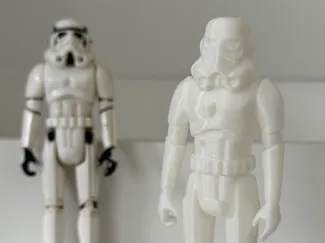 Star Wars Stormtrooper (1970s) Doing Nothing