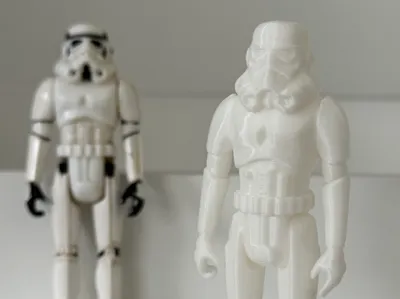 Star Wars Stormtrooper (1970s) Doing Nothing