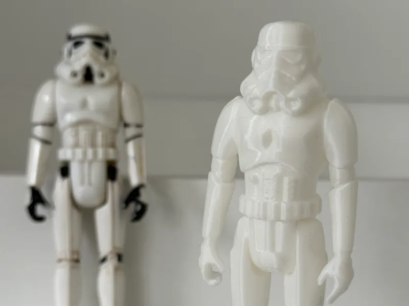 Star Wars Stormtrooper (1970s) Doing Nothing