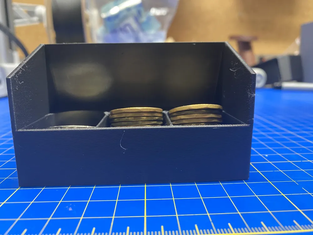 Coin Holder/ Tray For Markets - Free 3D Print Model - MakerWorld