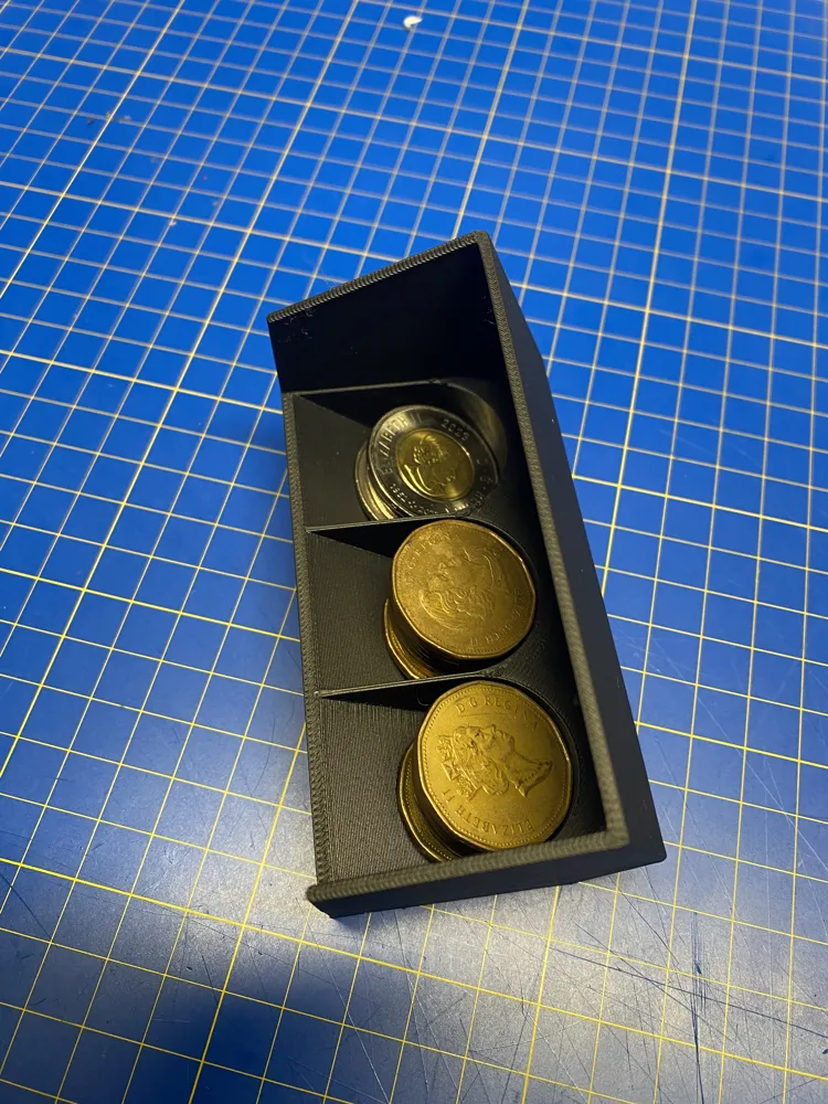 Coin Holder/ Tray For Markets - Free 3D Print Model - MakerWorld