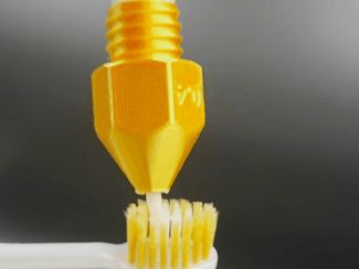 3D Printer Nozzle Toothpaste Cap
