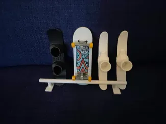 Low rail for fingerskis/snowboard/skateboard