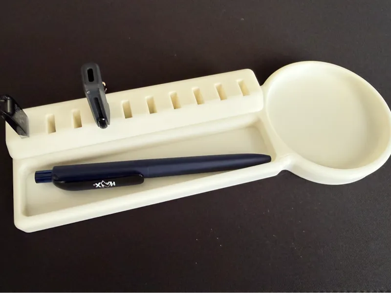 USB Desk Organizer with tray