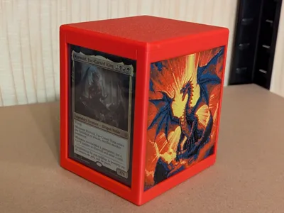 MTG Commander Deck Box Dragon