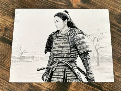Samurai HueForge