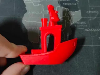 moai on a benchy