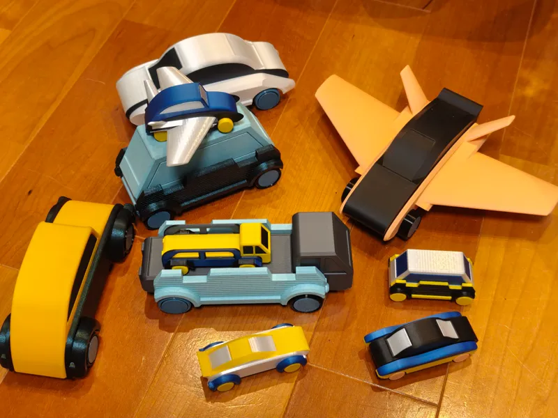 Toy Car Assembly Kit