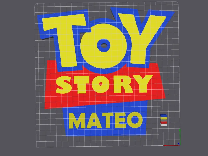 LOGO TOY STORY CON NOMBRE EDITABLE EN EL LAMINADOR