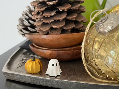 Cute Ghost Helloween Deco Minion