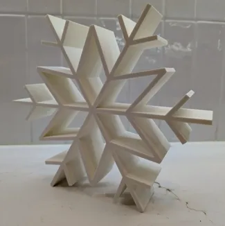 Large Snowflake Christmas Decoration