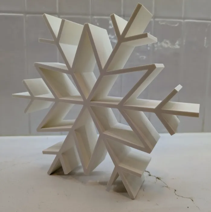 Large Snowflake Christmas Decoration