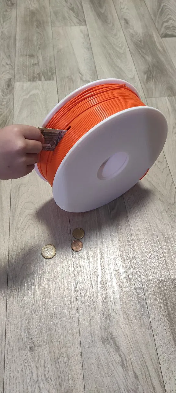 Bambu Lab spool piggybank by carlos_3_d MakerWorld