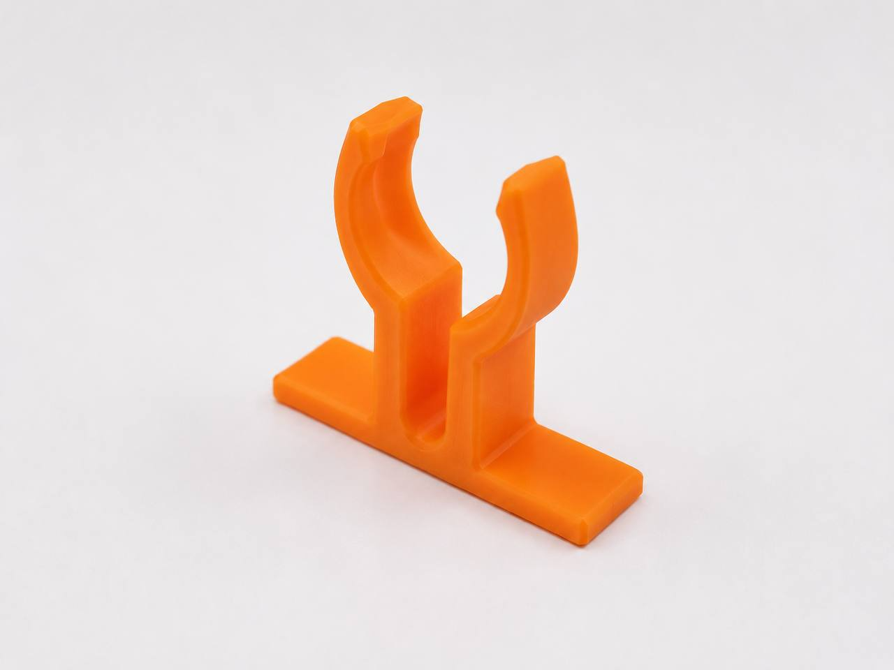 Customizable Stick-On Pole Mount Bracket