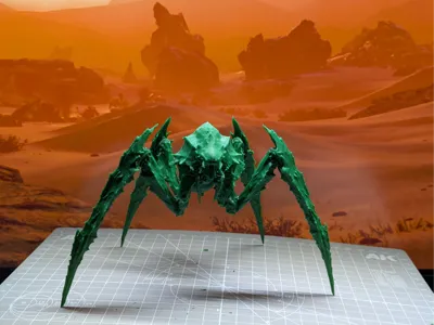 Helldivers 2 - Bile Titan: Presented in Segmented Components