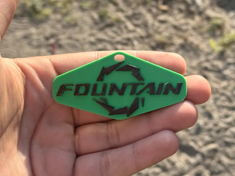 Fountain Powerboats Keychain