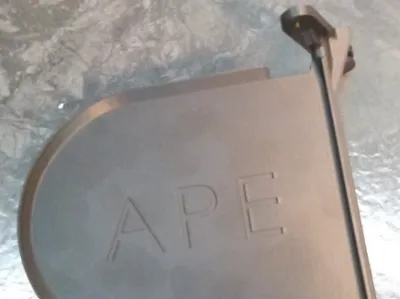 Warm air flap APE heating flap