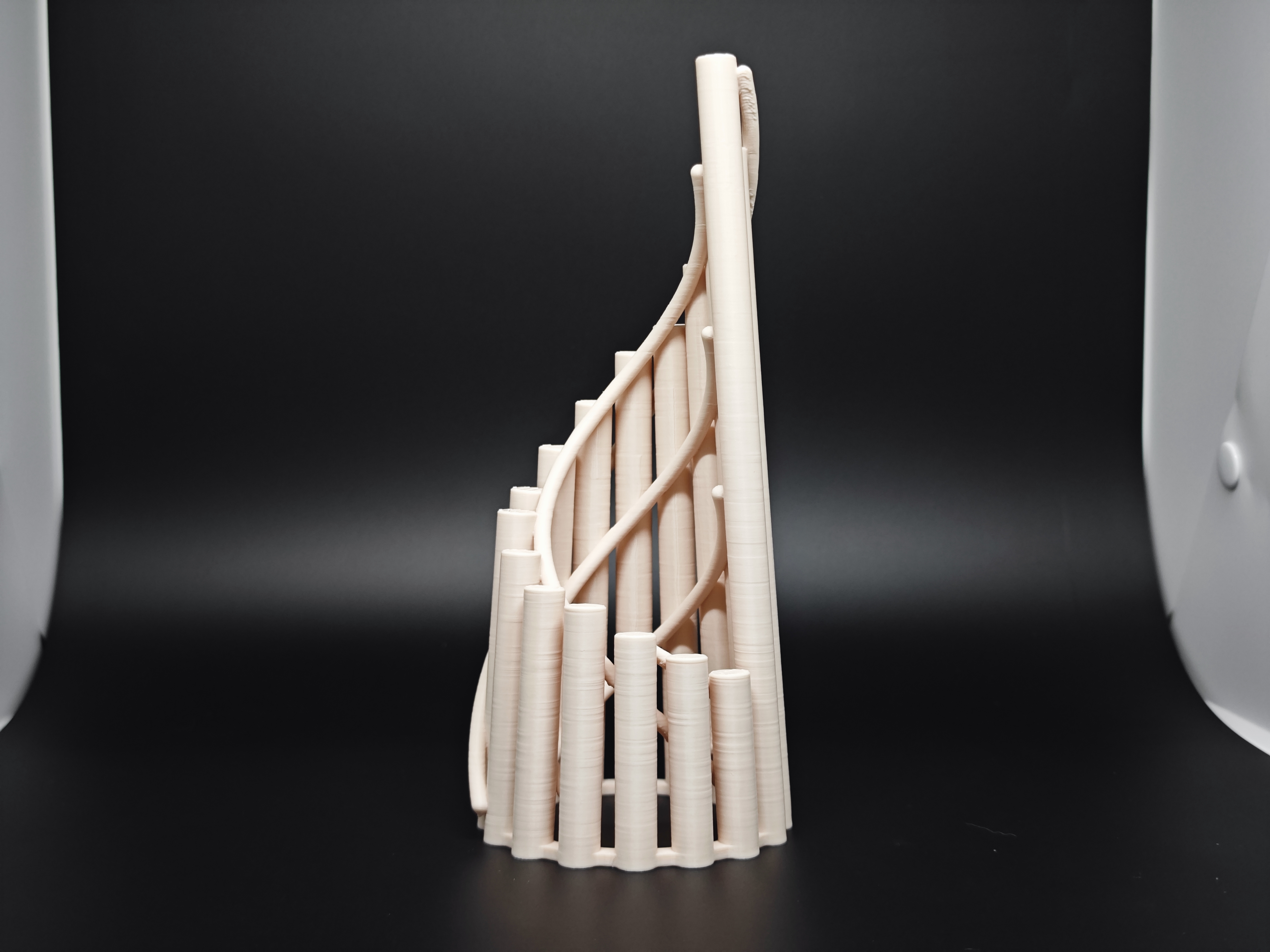 Miniatura 2 do modelo 3D 三尺寸圆排箫~大调两个八度可吹奏