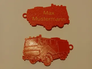 Magirus Tanklöschfahrzeug Schlüsselanhänger