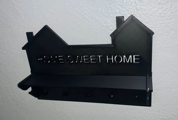 Porte-clés mural Home Sweet Home